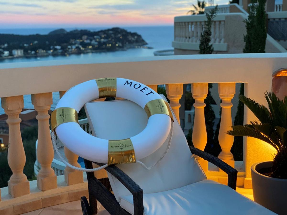 Meerblick Villa "Buena Vista" In Santa Ponsa, Mallorca Kültér fotó