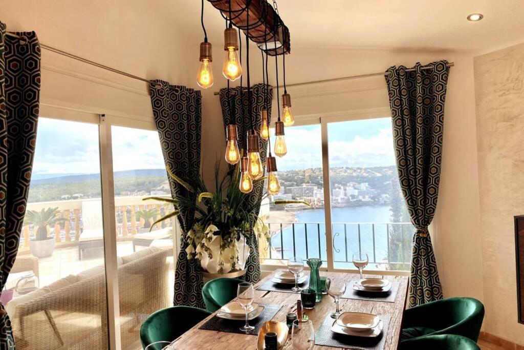 Meerblick Villa "Buena Vista" In Santa Ponsa, Mallorca Kültér fotó