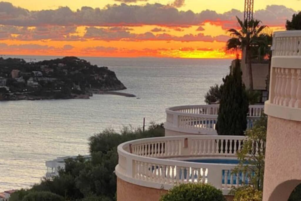 Meerblick Villa "Buena Vista" In Santa Ponsa, Mallorca Kültér fotó